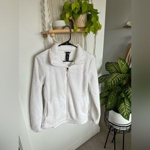 The North Face White Osito Jacket Fleece Zip Up Small